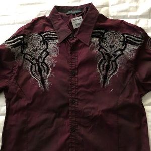 Roar dress button down.